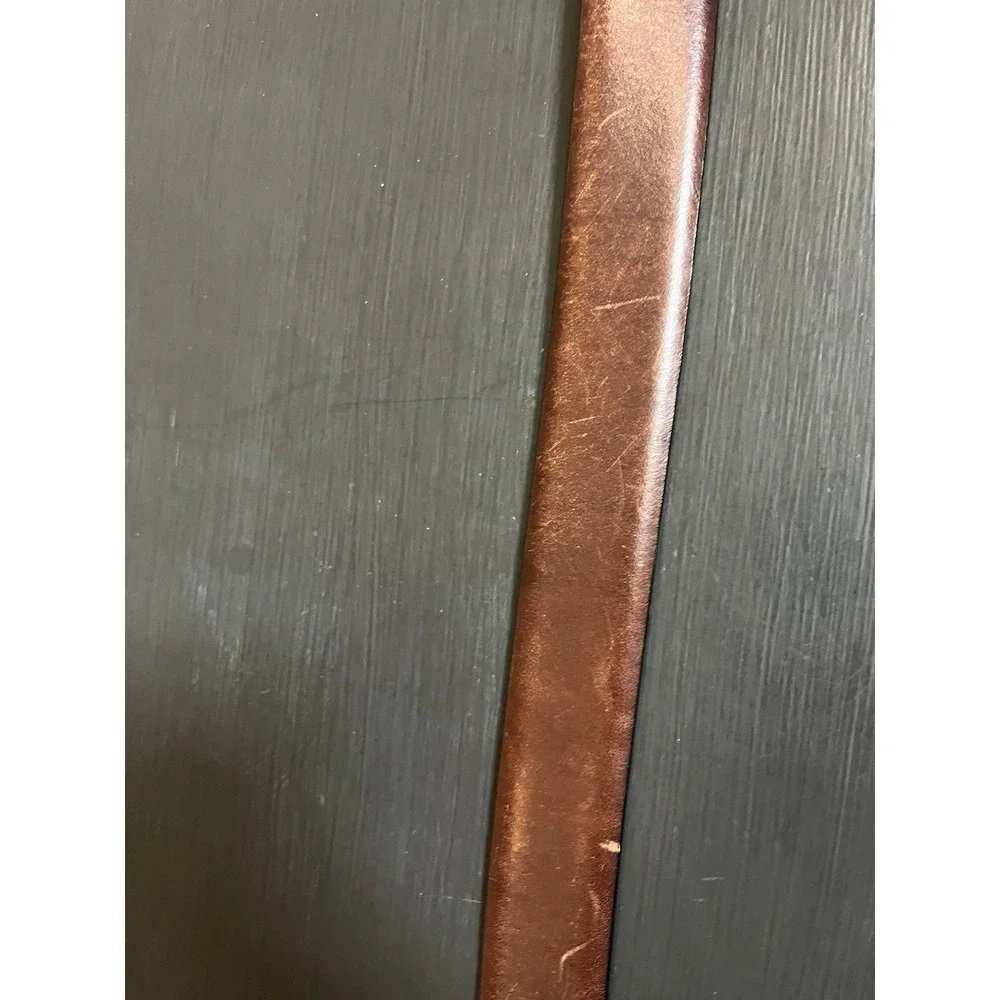 Polo Ralph‎ Lauren Belt Mens 42 105cm Brown Genuine Italian Leather